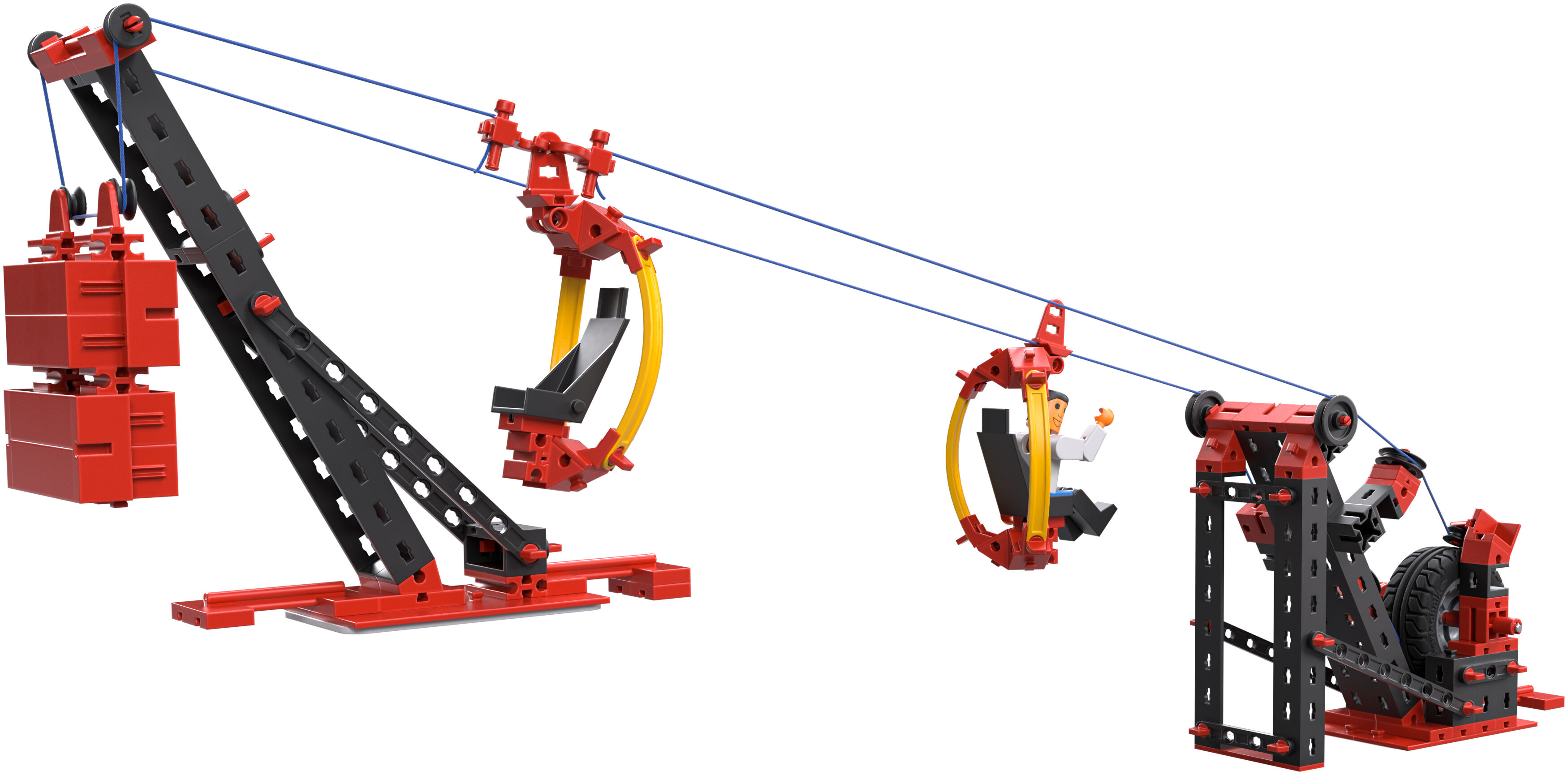 Lego technic best sale cable car